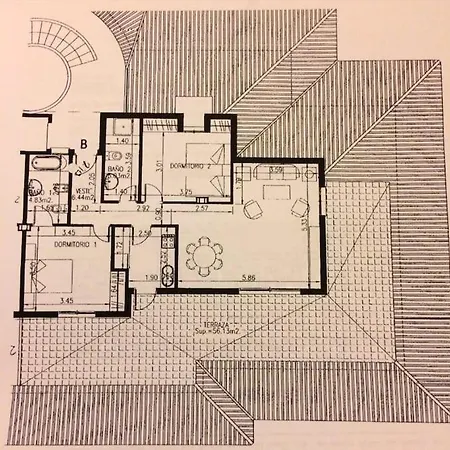 דירה Carvajal, 2-bedroom Sea View Penthouse